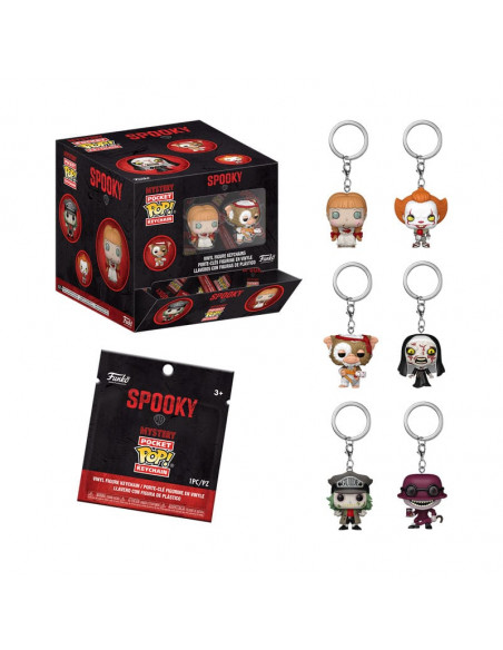Horror POP! Vinyl Keychains 4 cm PDQ Display (12)