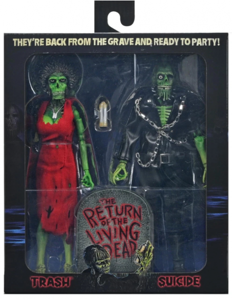Il Ritorno dei morti Viventi Return Of The Living Dead Set 2 Action Figures NECA