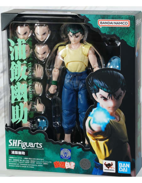 S.H. Figuarts YuYu Hakusho Yusuke Urameshi Bandai Tamashii Action Figure
