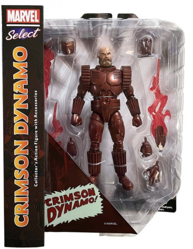 MARVEL Comics Iron Man CRIMSON DYNAMOAction Figure Diamond Select Toys