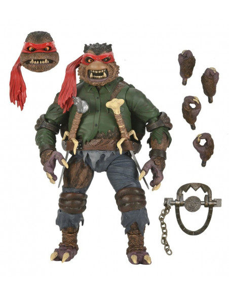 RAPHAEL as the Wolf Man Teenage Mutant Ninja Turtles WOLFMAN Action Figure NECA