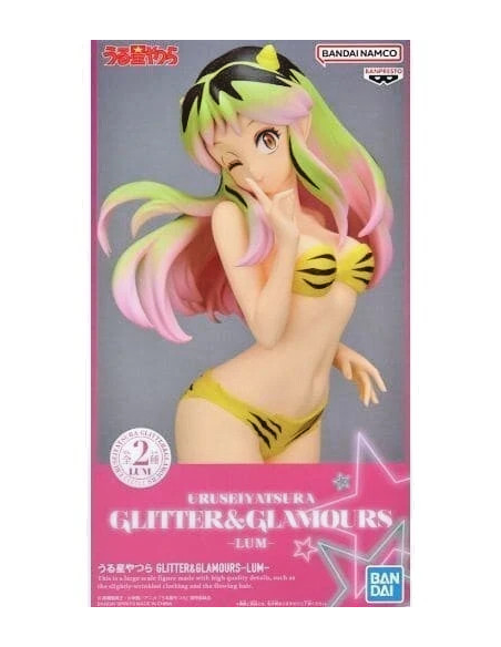 Urusei Yatsura PVC Statue Glitter & Glamours Lamu II Ver. 2 Bandai Banpresto Lum