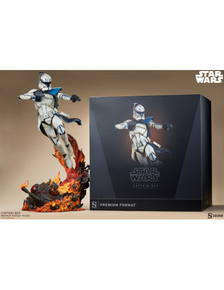 STAR WARS 501st Legion Commander CAPTAIN REX Premium Format Statue Sideshow