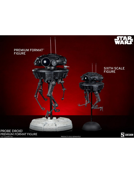 Star Wars Ep. V Empire Strikes Back PROBE DROID Premium Format Sideshow Statue