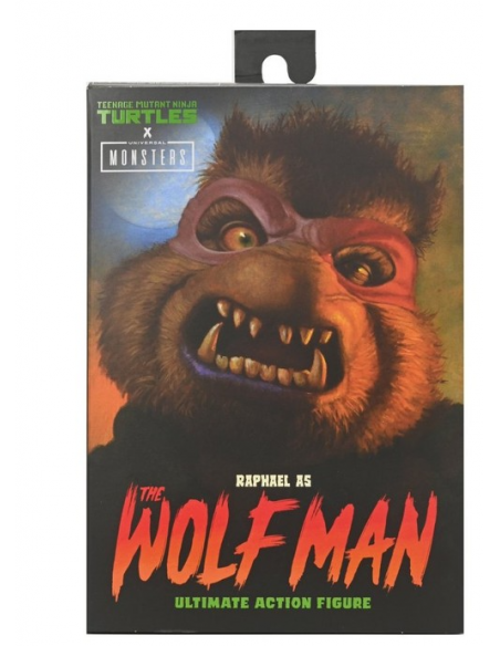 RAPHAEL as the Wolf Man Teenage Mutant Ninja Turtles WOLFMAN Action Figure NECA