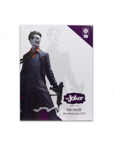 The Joker Purple Craze Gabriele Dell'Otto Statue Dc Batman Comics Mcfarlane Toys