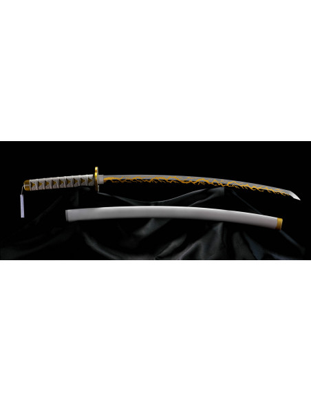 Demon Slayer Zenitsu Agatsuma Proplica Replica 1/1 Nichirin Sword Bandai Tamashi