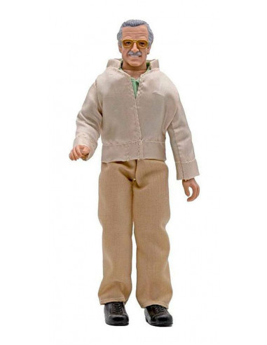 Marvel Action Figure Clothed Stan Lee 20 cm Mego Legend Retro Style con Vestiti