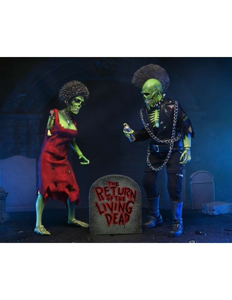 Il Ritorno dei morti Viventi Return Of The Living Dead Set 2 Action Figures NECA