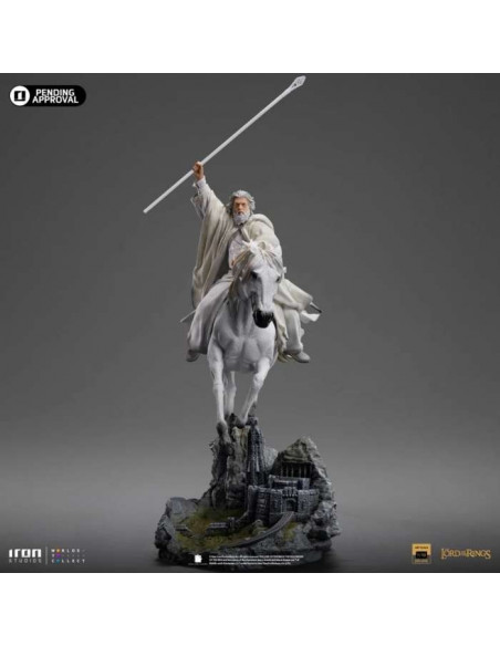 Lord of the Rings GANDALF the white on shadowfax CCXP Exclusive Iron Studios