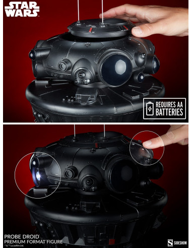 Star Wars Ep. V Empire Strikes Back PROBE DROID Premium Format Sideshow Statue