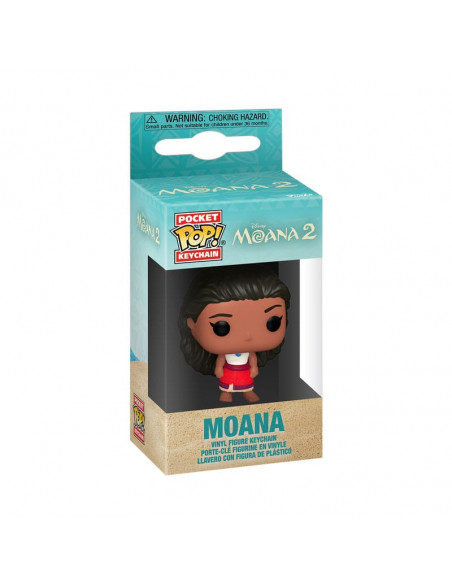 Moana 2 POP! Vinyl Keychains 4 cm Moana in Red Skirt Display (12)