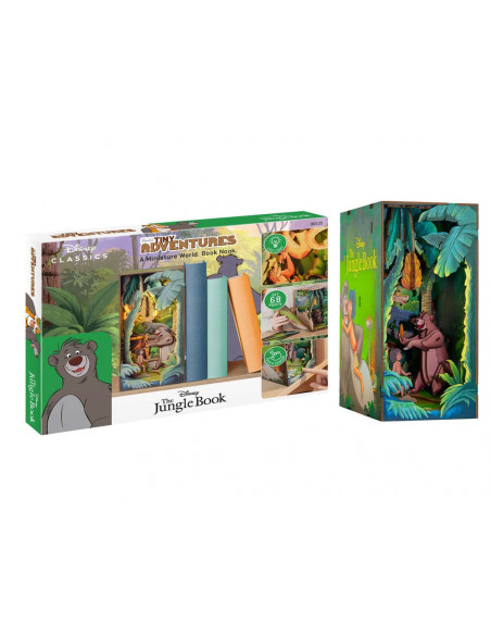 Disney Tiny Adventures Book Nook Mini Diorama The Jungle Book 23 cm