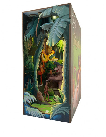 Disney Tiny Adventures Book Nook Mini Diorama The Jungle Book 23 cm