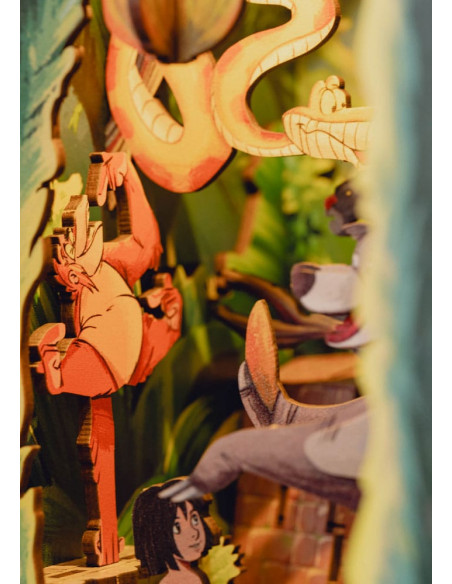 Disney Tiny Adventures Book Nook Mini Diorama The Jungle Book 23 cm