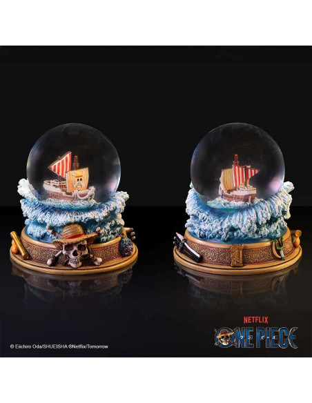 OP GOING MERRY SNOW GLOBE