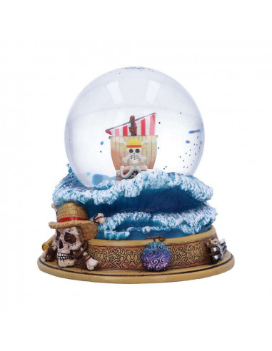 OP GOING MERRY SNOW GLOBE