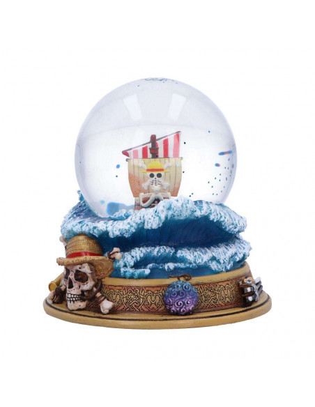 OP GOING MERRY SNOW GLOBE