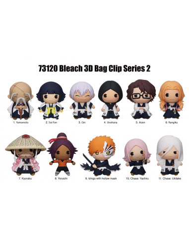 BLEACH S2 BAG CLIP BLIND BOX DISPLAY (24