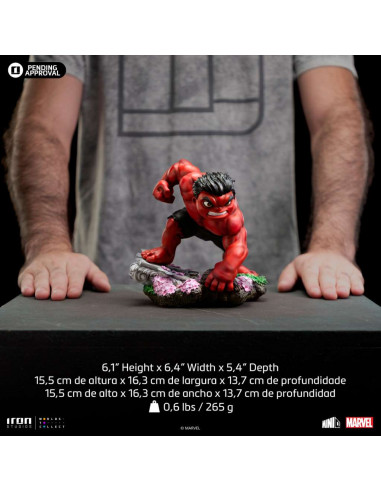 CAPTAIN AMERICA 4 RED HULK MINICO