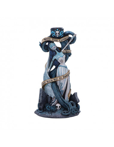 Corpse Bride Candle Holder With This Candle Vow 19 cm
