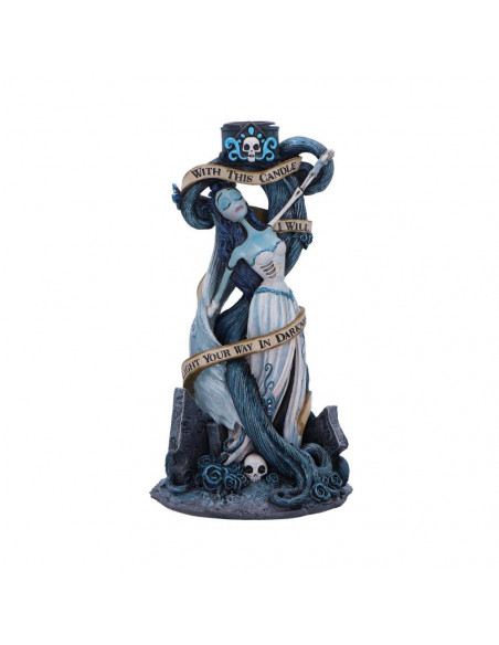 Corpse Bride Candle Holder With This Candle Vow 19 cm