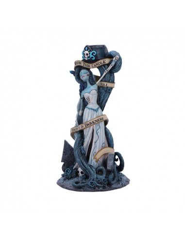 Corpse Bride Candle Holder With This Candle Vow 19 cm