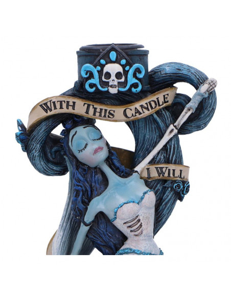 Corpse Bride Candle Holder With This Candle Vow 19 cm