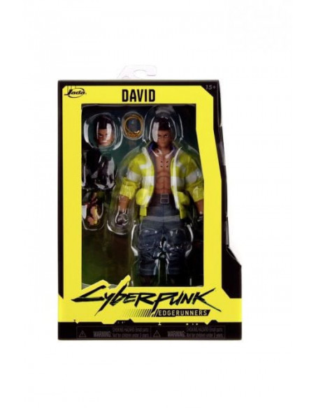 Cyberpunk: Edgerunners Diecast Mini Figure David 15 cm