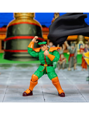 Ultra Street Fighter II: The Final Challengers Action Figure 1/12 M. Bison Deluxe 15 cm