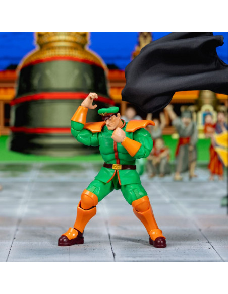 Ultra Street Fighter II: The Final Challengers Action Figure 1/12 M. Bison Deluxe 15 cm