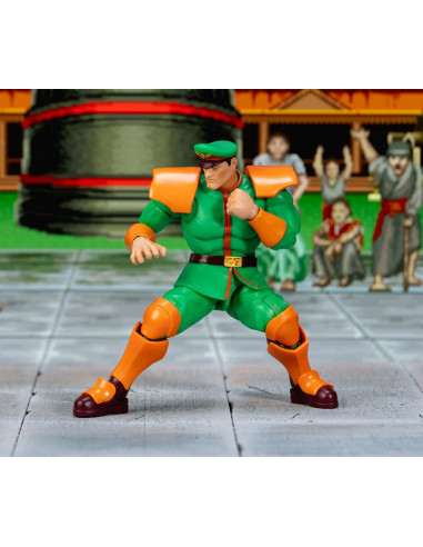 Ultra Street Fighter II: The Final Challengers Action Figure 1/12 M. Bison Deluxe 15 cm