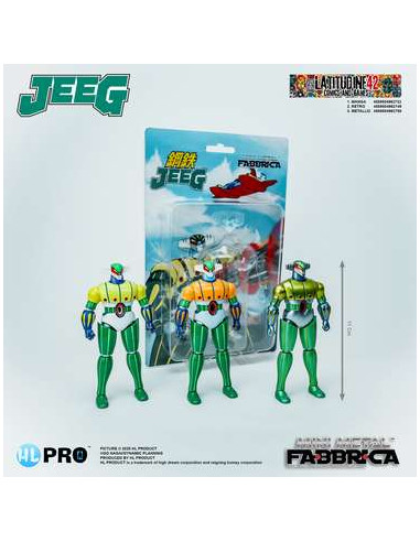 JEEG MINI METAL FABBRI MANGA (YELLOW) AF