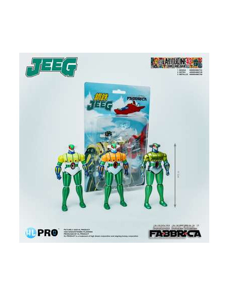 JEEG MINI METAL FABBRI MANGA (YELLOW) AF