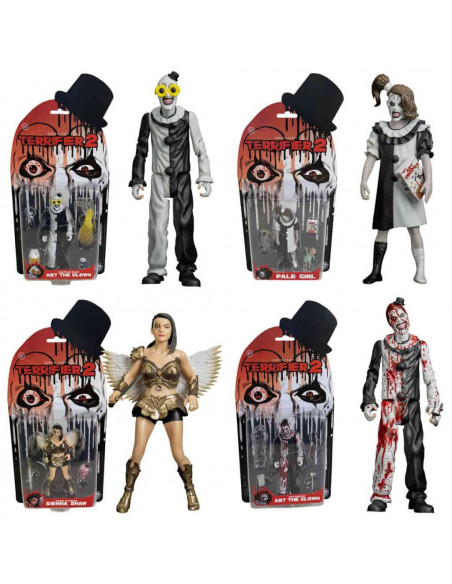 TERRIFIER 2 ACTION FIGURE SET (4)