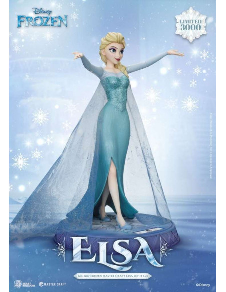 FROZEN ELSA LET IT GO MASTERCRAFT STATUE