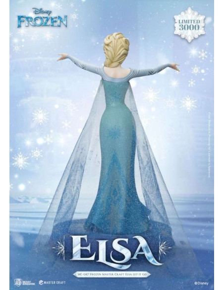 FROZEN ELSA LET IT GO MASTERCRAFT STATUE
