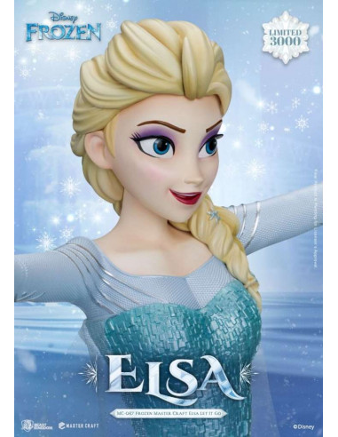 FROZEN ELSA LET IT GO MASTERCRAFT STATUE
