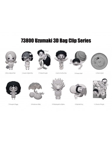 UZUMAKI S2 BAG CLIP BLIND BOXDISPLAY(24)