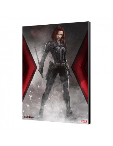 BLACK WIDOW MOVIE SMOKE WOOD PANEL