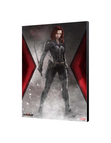BLACK WIDOW MOVIE SMOKE WOOD PANEL