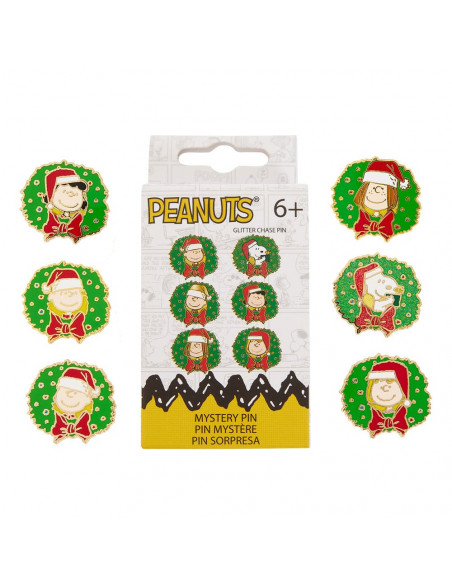 Peanuts by Loungefly Enamel Pins Blind Box Snoopy and Friends Holiday Assortment (12)