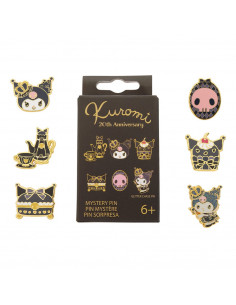 Sanrio by Loungefly Enamel Pins Blind Box 20th Anniversary Kuromi Assortment (12)