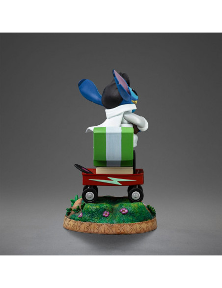 Lilo & Stitch Art Scale Statue 1/10 Stitch King of Rock 17 cm
