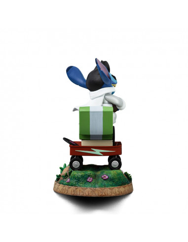 Lilo & Stitch Art Scale Statue 1/10 Stitch King of Rock 17 cm