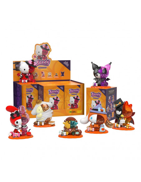 Kandy x Sanrio Blind Box ft. Jason Freeny Collection Series 4 (Spooky Fun) Display (6)