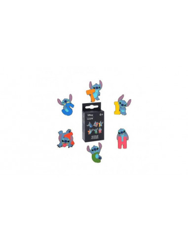 Lilo & Stitch by Loungefly Enamel Pins Blind Box Letters and Poses Display (18)