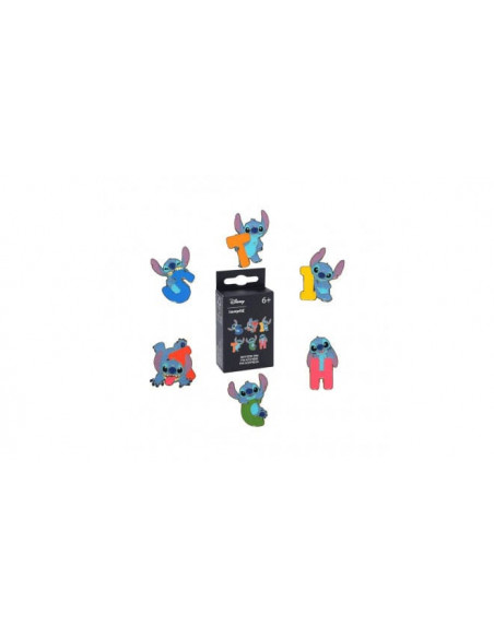 Lilo & Stitch by Loungefly Enamel Pins Blind Box Letters and Poses Display (18)