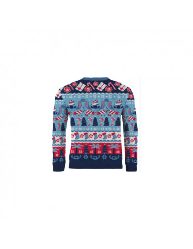 Lilo & Stitch Christmas Sweater Stitch Aloha Christmas  Size L