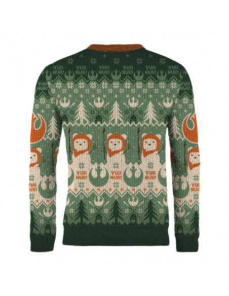 Star Wars Christmas Sweater Ewok'n around the Christmas Tree  Size M